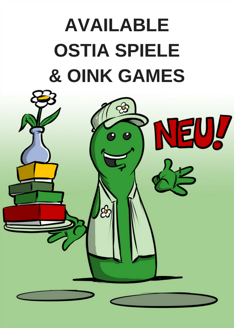 NEW GAMES OF OINK GAMES -TROIKA, AND OSTIA SPIELE, RIGA