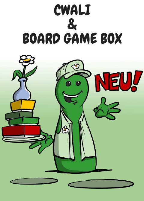 NEUE CWALI UND BOARD GAME BOX SPIELE