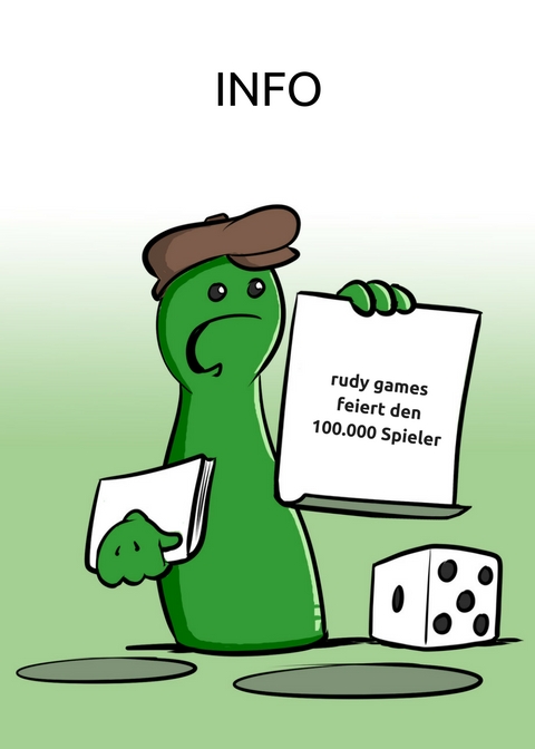rudy games feiert den 100.000 Spieler