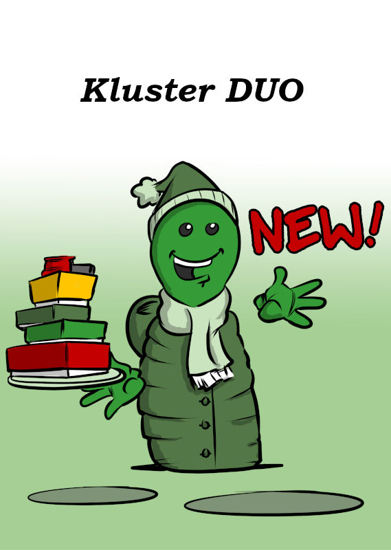 KLUSTER DUO IS NEW AND DIRECTLY AVAILABLE