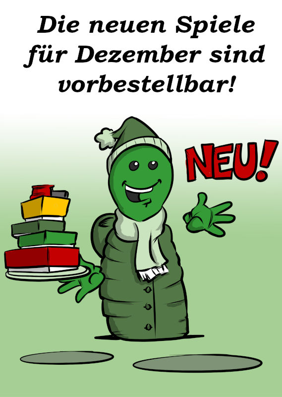 NEUE SPIELE IM DEZEMBER