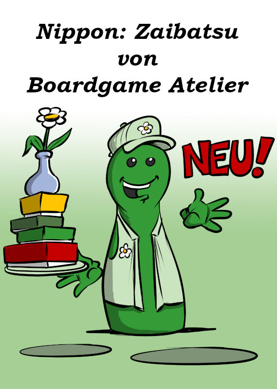 NEUE SPIELE VON BOARDGAME ATELIER IM SORTIMENT