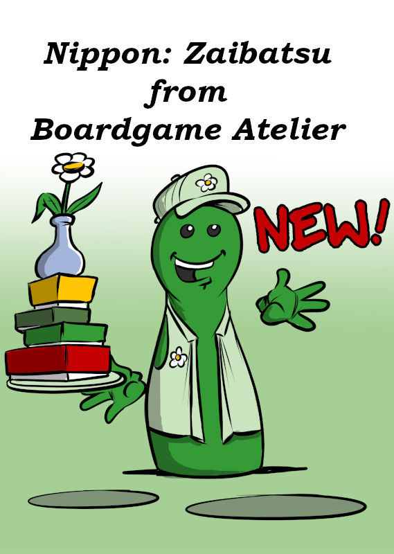 NEW GAMES FROM BOARDGAME ATELIER IN THE ASSORTMENT