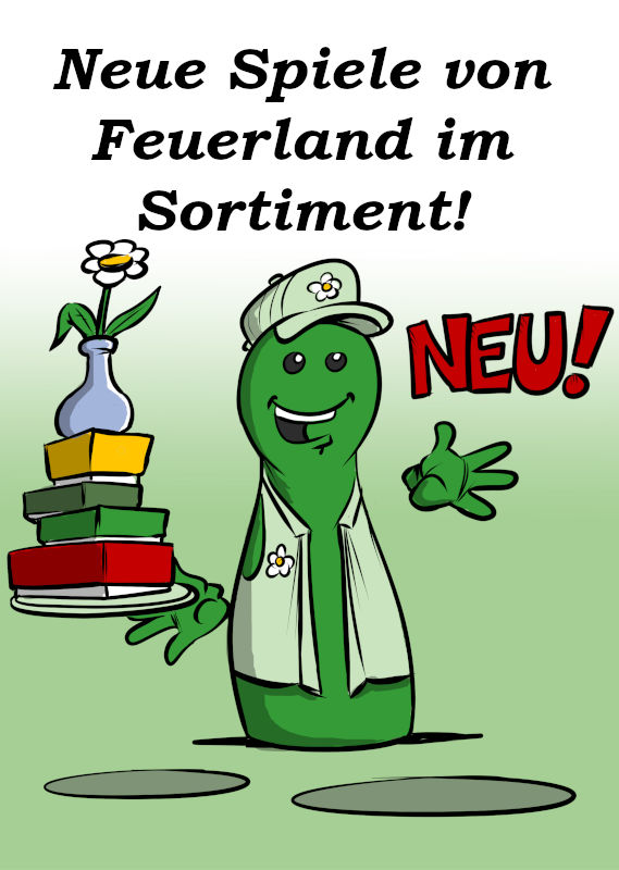 NEUE SPIELE VON FEUERLAND IM SORTIMENT