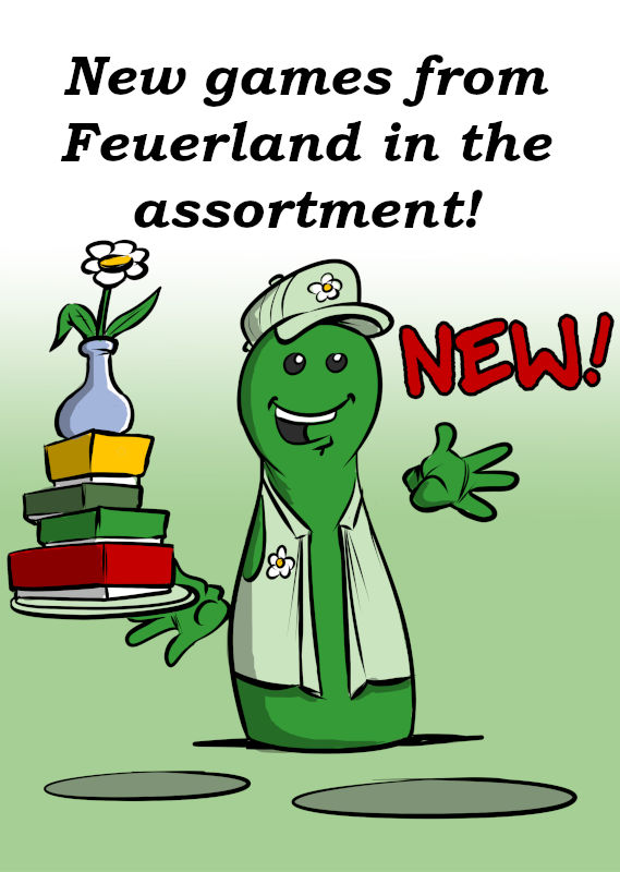NEW GAMES FROM FEUERLAND IN THE ASSORTMENT