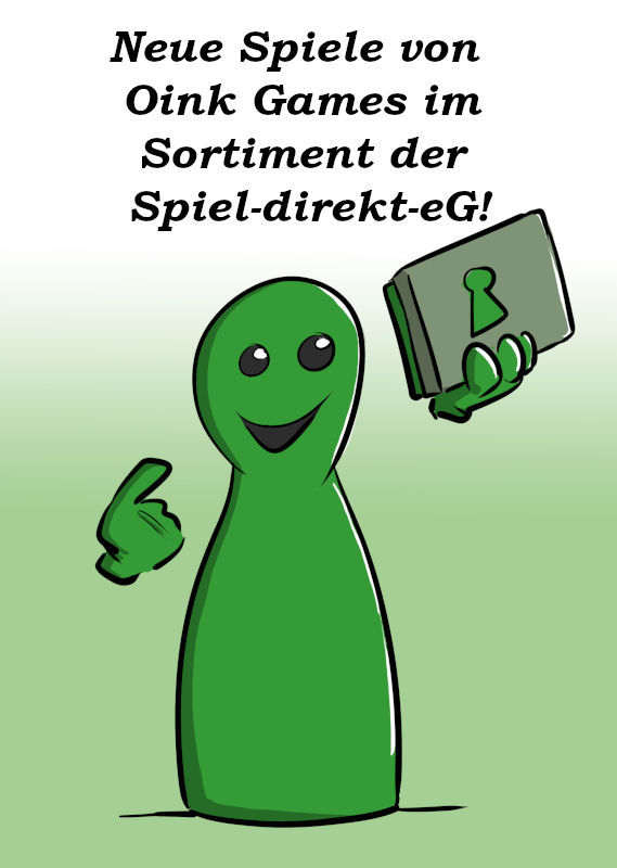 NEUE SPIELE VON OINK GAMES IM SORTIMENT