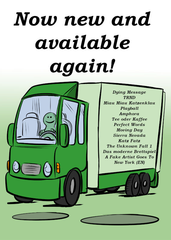 NOW AVAILABLE