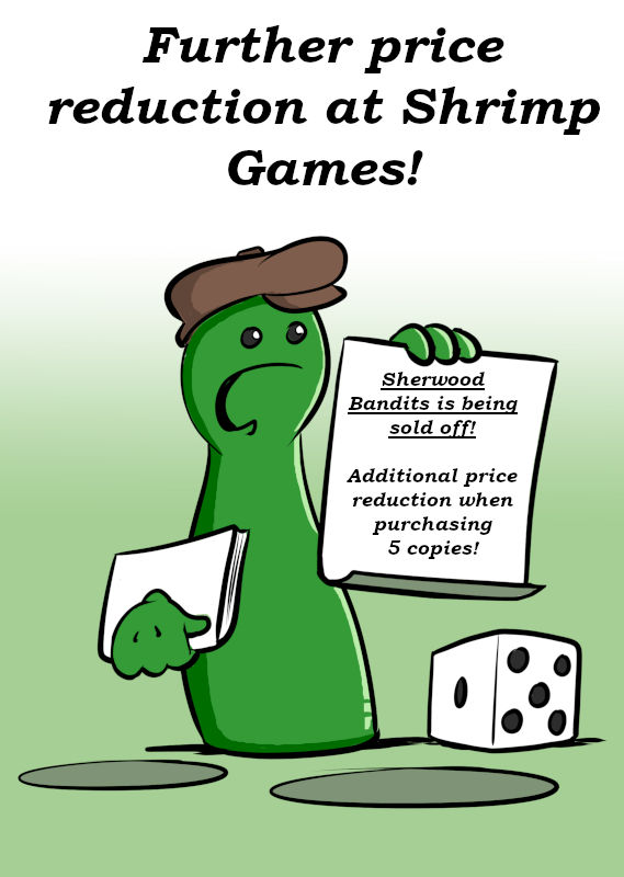 FURTHER PRICE REDUCTION AT SHRIMP GAMES