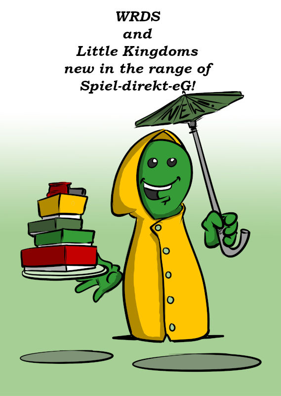 WRDS AND LITTLE KINGDOMS NEW AT SPIEL-DIREKT-EG!