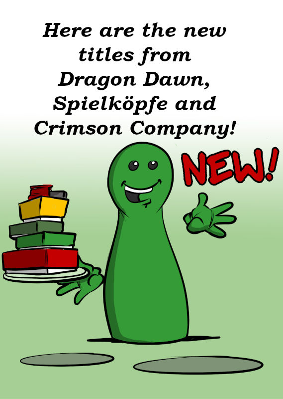 EVEN MORE NEW PRODUCTS AT SPIEL DIREKT EG