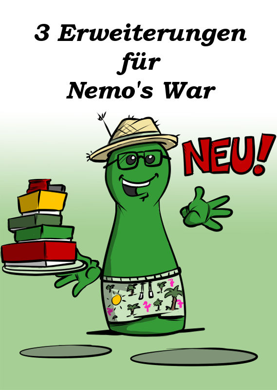 NEU: DREI ERWEITERUNGEN FÜR NEMO'S WAR