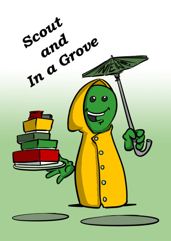 SCOUNT AND IN A GROVE NEW FROM OINK GAMES