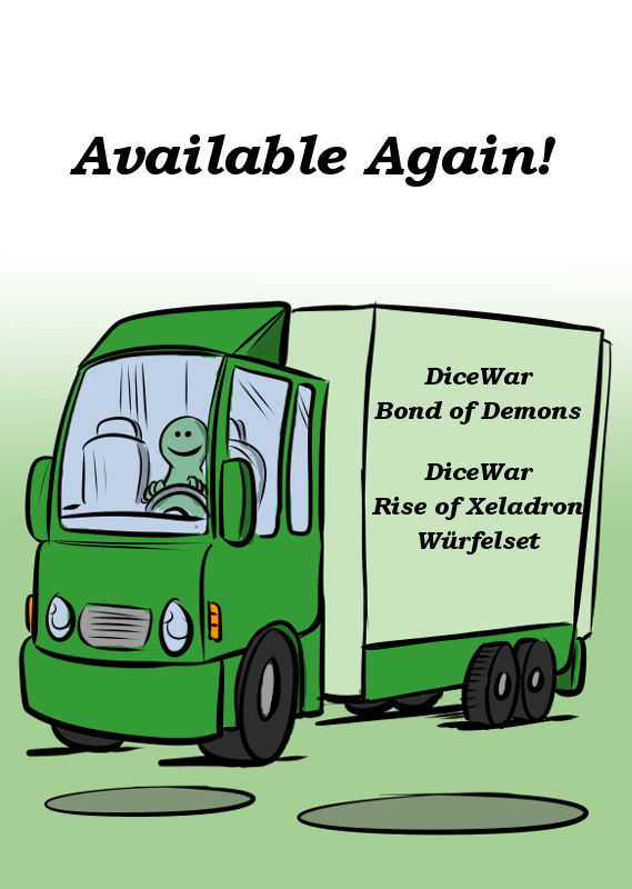 DICEWAR BOND OF DEMONS AND RISE OF XELADRON ARE AVAILABLE AGAIN