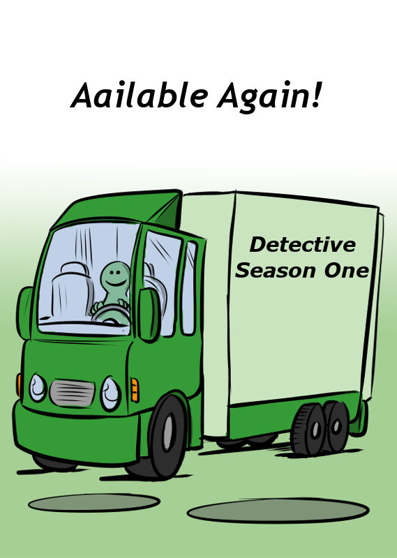 DETECTIVE SEASON ONE IS AVAILABLE AGAIN